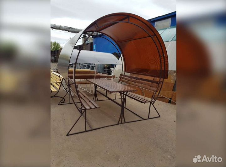 Беседка шар на 10 человек