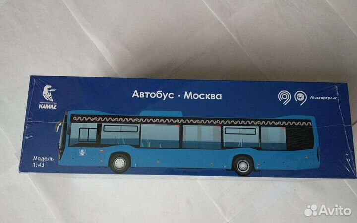 Модель автобуса камаз (Москва-Мосгортранс)