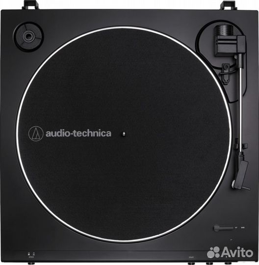 Виниловый проигрыватель Audio-Technica AT-LP60X-BK