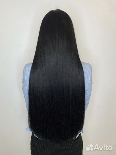 Наращивание волос (микрокапсульное,Голливуд)