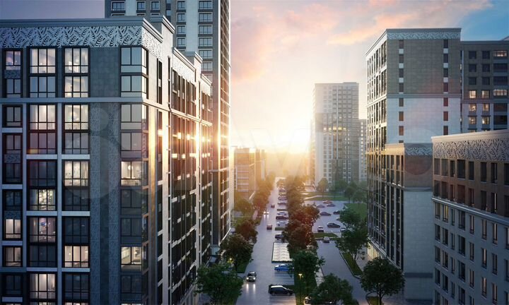 2-к. квартира, 77 м², 5/16 эт.