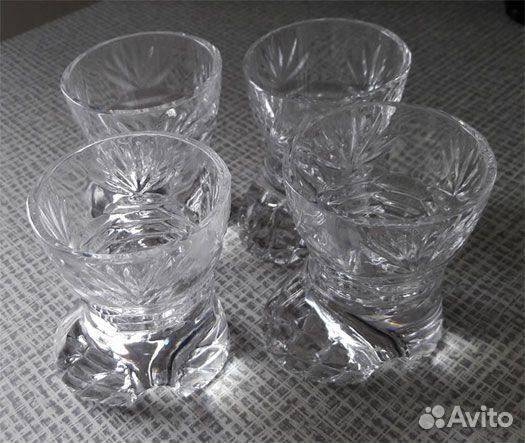 Фужеры рюмки стопки стаканы хрусталь стекло