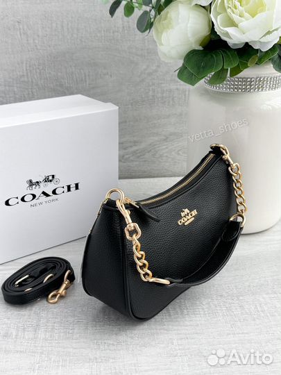 Сумка Coach Teri чёрная