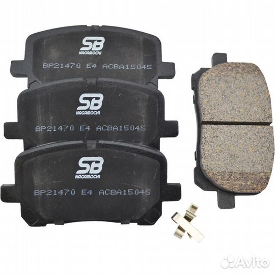 Тормозные колодки BP21470* SB nagamochi (импорт