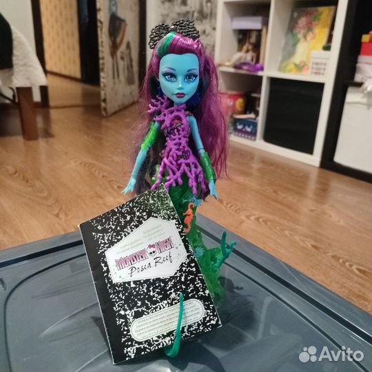 Кукла Монстер Хай monster high Поси Риф