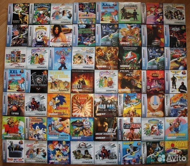 Продаю игры от Game Boy Advance