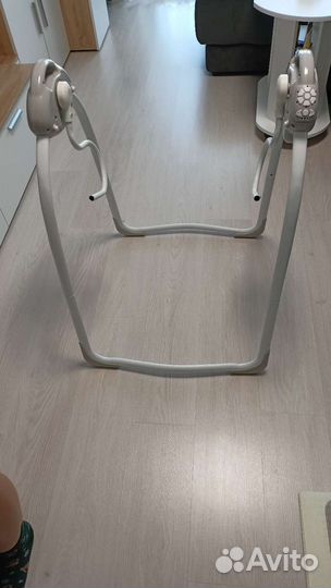 Детские электронные качели шезлонг