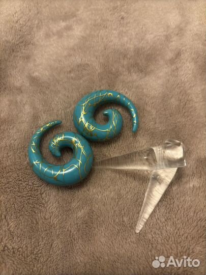 Тоннели Плаги 14 мм и 10 мм