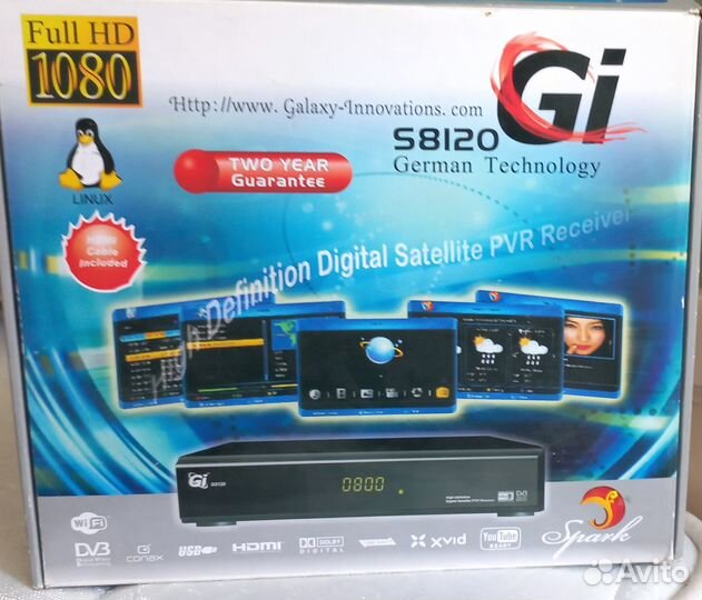 Продам спутниковый ресивер GI S8120
