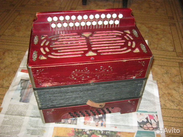 Гармонь тульская, СССР, 50-е гг