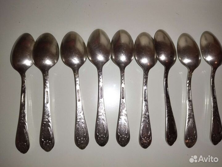 Мельхиоровые столовые приборы