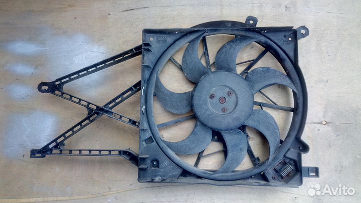 Вентилятор основной 1.2 1.4 1.6 1.8 Опель Астра Г