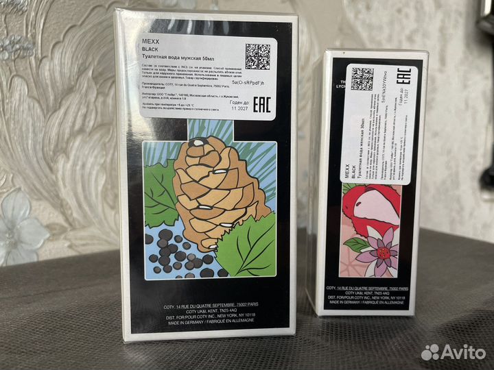 Туалетная вода Mexx Black man 50ml
