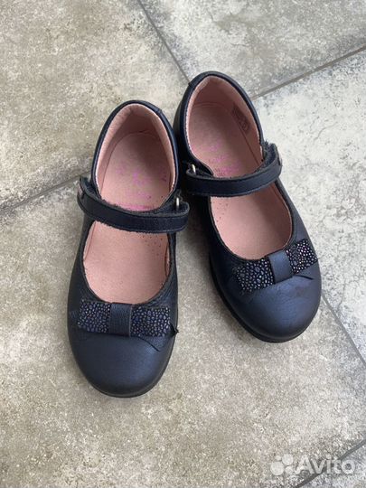 Туфли кожаные