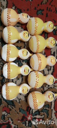 Елочные игрушки СССР