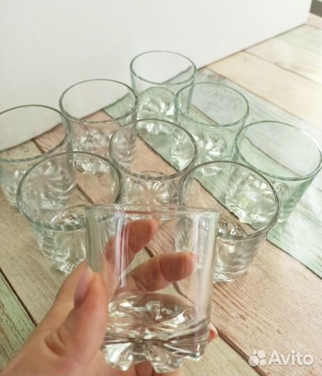 Бокалы фужеры рюмки набор