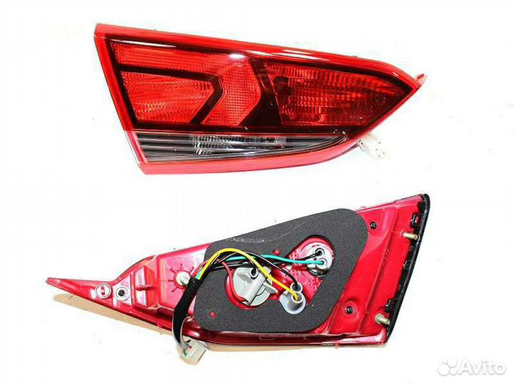 Фонарь задний на Хендай Солярис