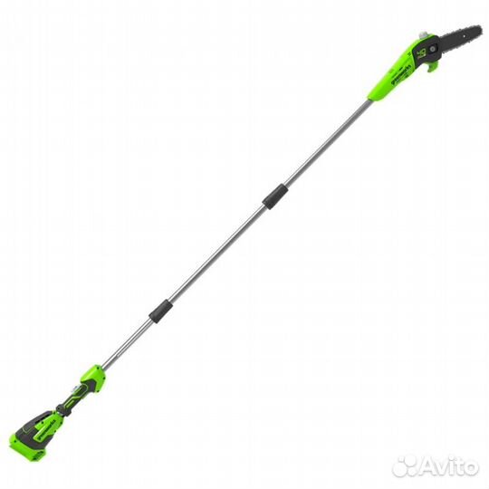 Аккумуляторный высоторез-сучкорез Greenworks