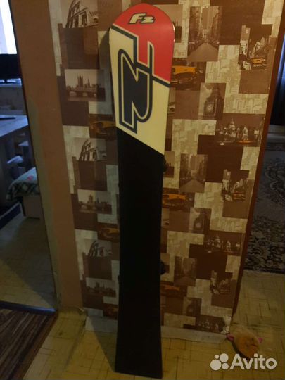 Сноуборд карвинговый жёсткий F2