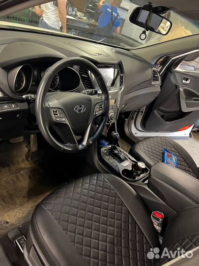 Чехлы из алькантары Ромб Toyota Camry от Автопилот