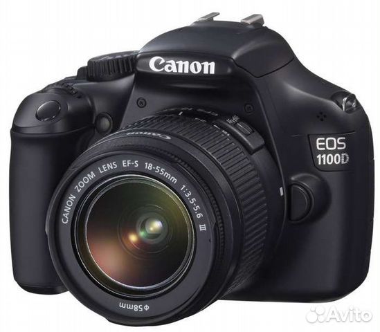 Фотоаппарат Canon EOS 1100D Kit (18-55 III)
