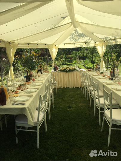 Аренда банкетной мебели и текстиля