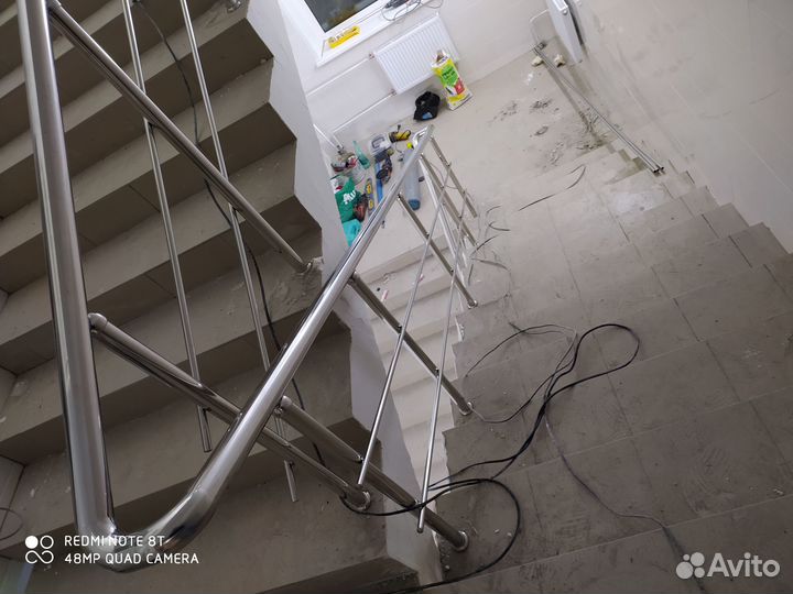 Поручни из нержавейки