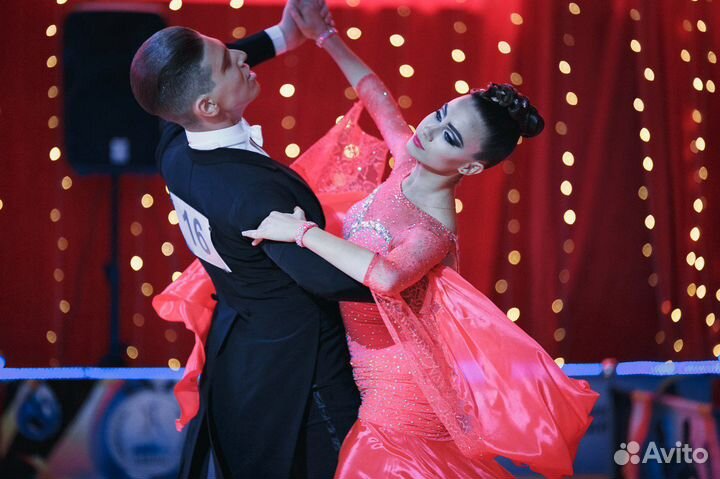 Платье для спортивных бальных танцев, ст.Ю2/Мл/Взр