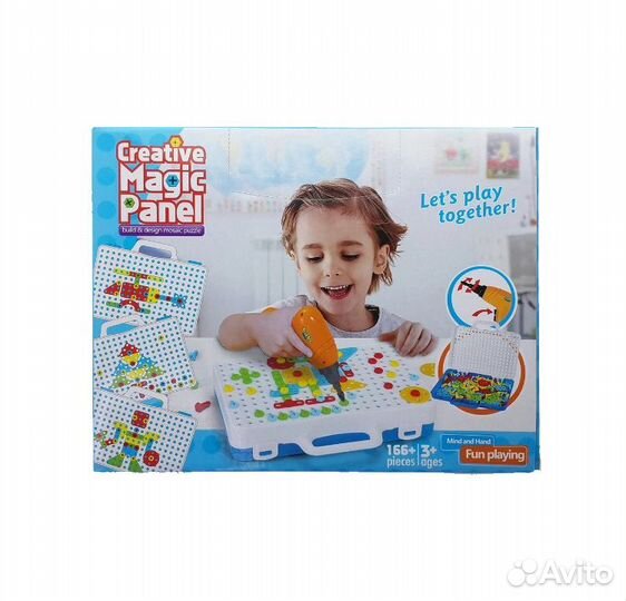 Детский Конструктор Мозайка Creative Magic Panel 1
