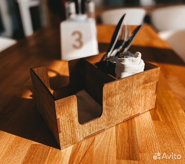Салфетница из фанеры