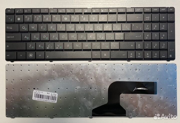 Клавиатура для ноутбука Asus K52, K53 черная