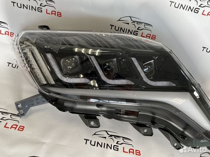 Prado 150 2013-2016 Фары Оптика стиль Lexus