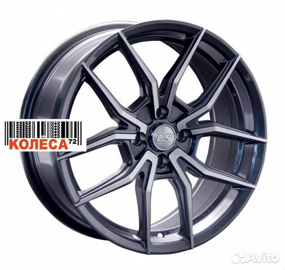 LS Wheels LS1242 8x18 5x112 ET35 Dia66.6 GMF