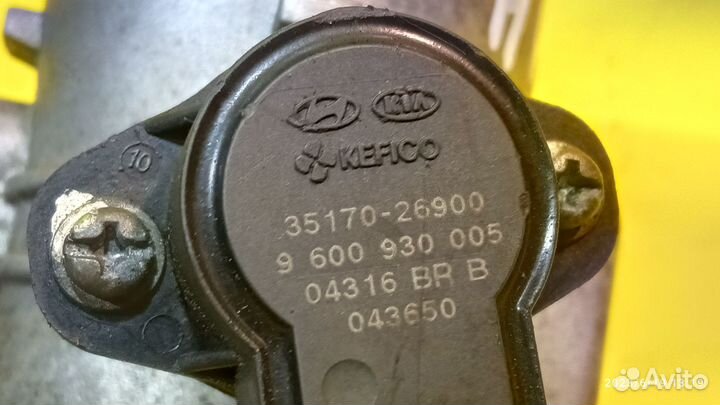 Заслонка дроссельная для Hyundai Getz