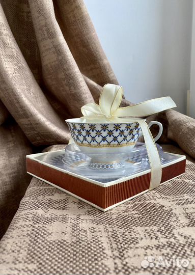 Чайная пара новая 2 шт