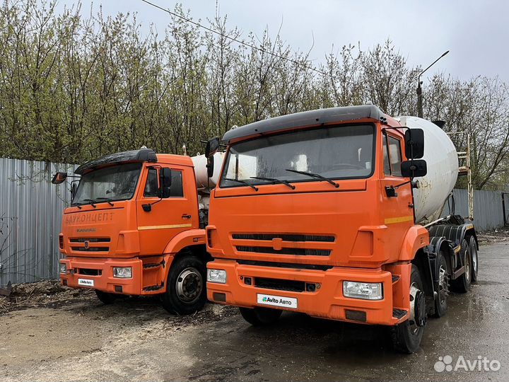 Автобетоносмеситель КАМАЗ 5814Y9, 2019