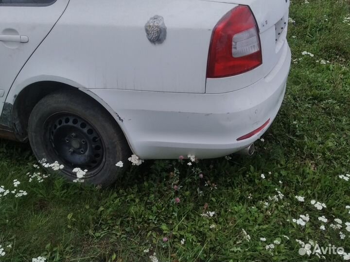 Задний бампер Skoda Octavia a5