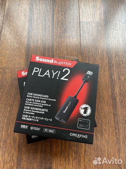 Внешняя звуковая карта Creative SB-Play2