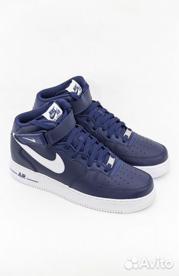 Air force 1 store mid navy