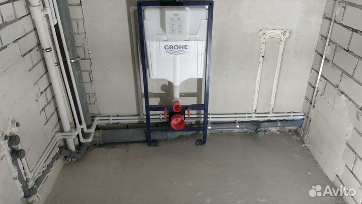 Монтаж отопления, водопровода, канализации