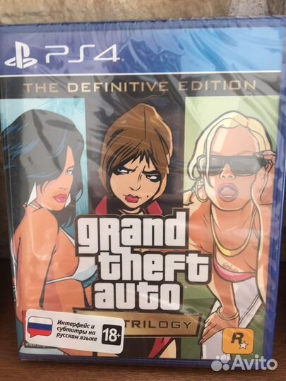 Игры Xbox Series X PS4 PS5 GTA Trilogy GTA 5