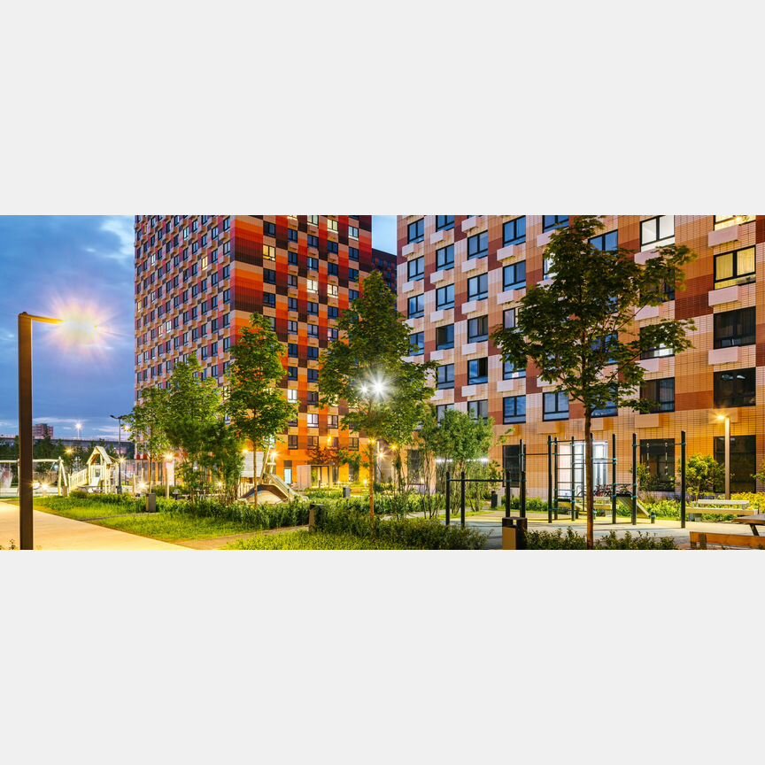 2-к. апартаменты, 57,4 м², 2/14 эт.