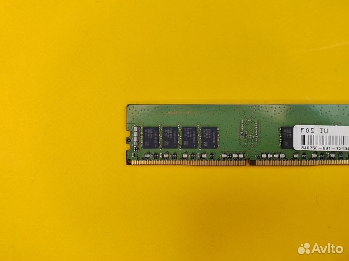DDR4 16GB 2666 MHz ECC REG HP samsung серверная