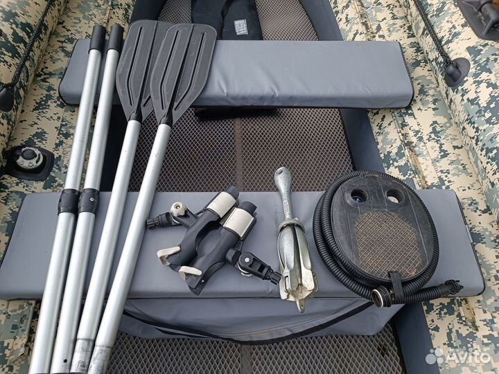 Лодка reef-340F тритон нднд + Мотор Sea-Pro f 6s