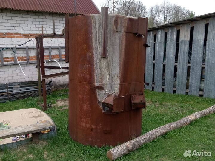 Бочка металлическая 3куба