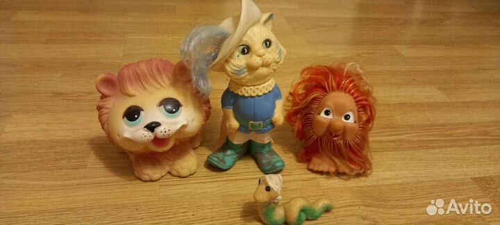 Резиновые игрушки СССР