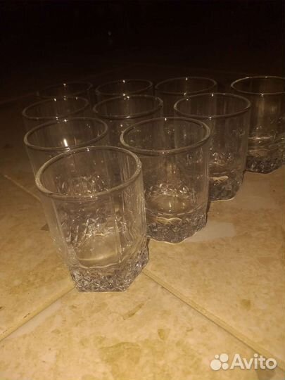 Хрустальный рюмки 70р шт