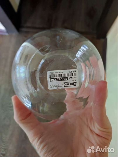 Вазочка круглая