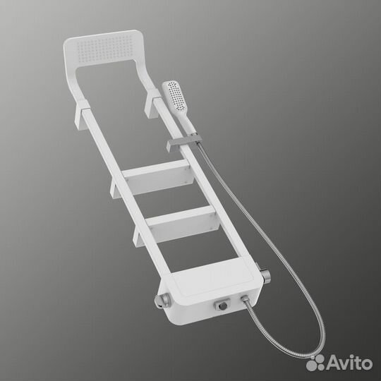 Душевая система Black & White shine white Дания