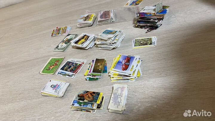 Вкладыши от жвачек 90 х